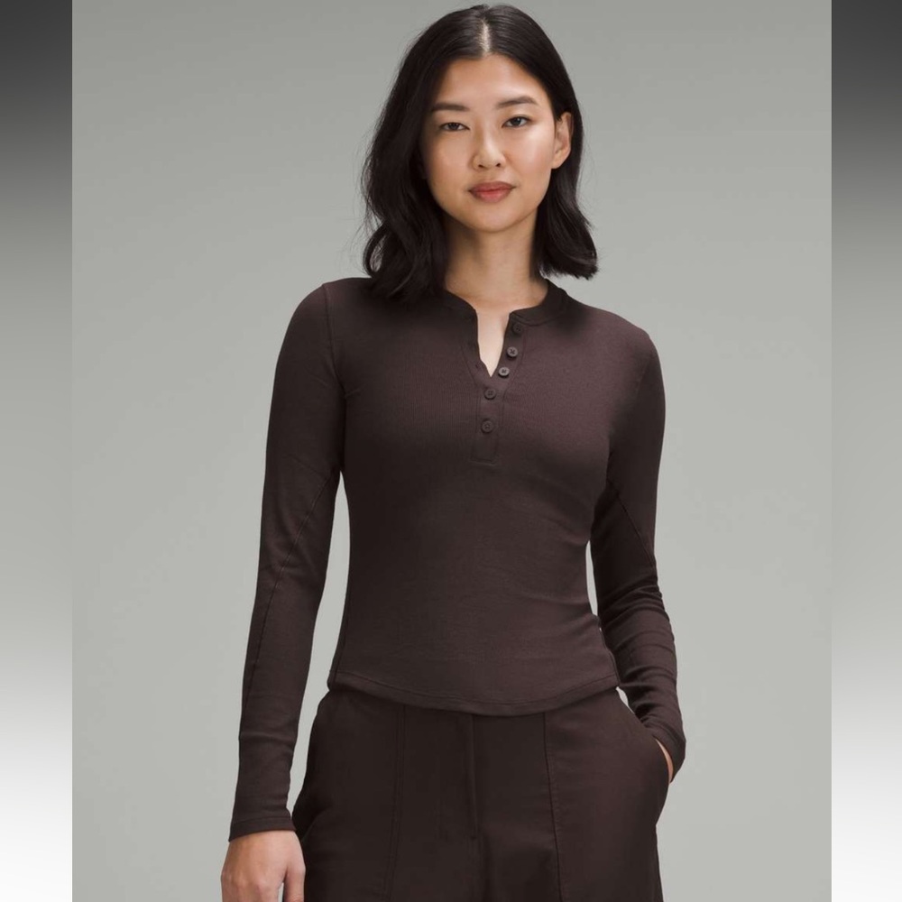 Lululemon Hold Tight long sleeve Henley
